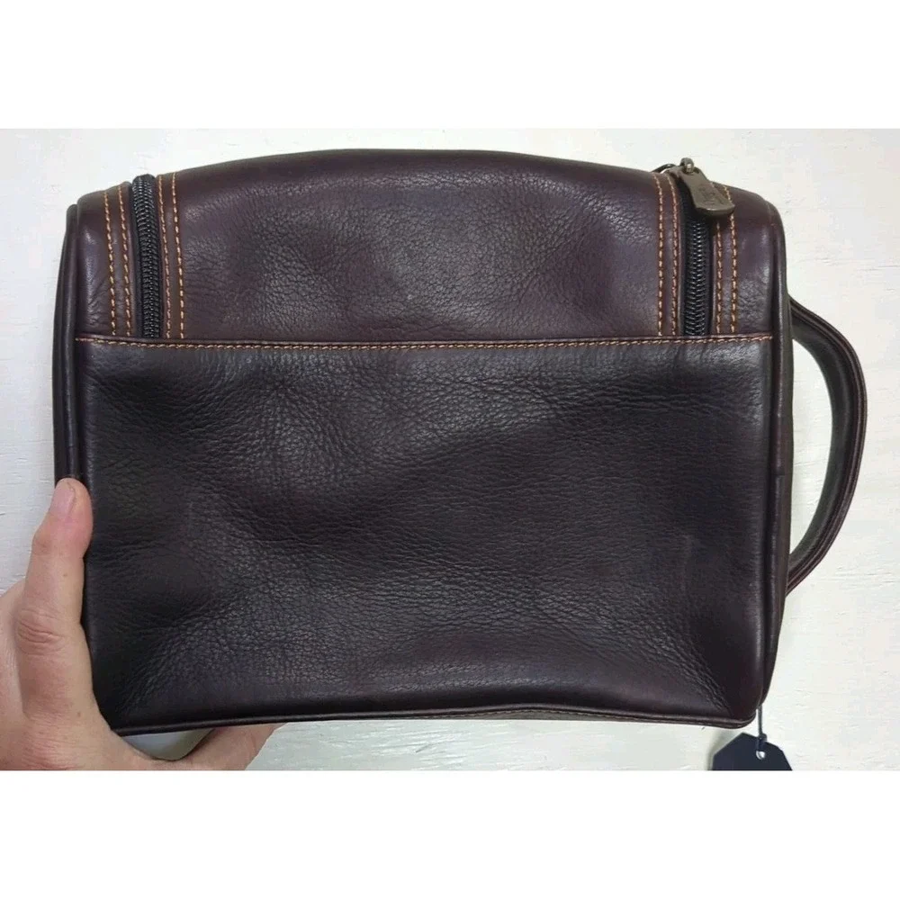 Links & Kings Heritage Premium Leather Travel Caddy‎ Brown Orlando Magic Golf